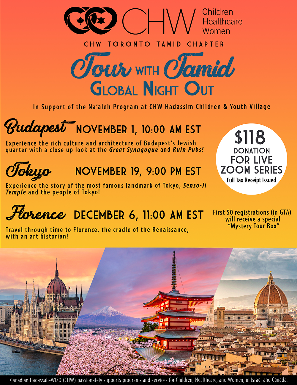 Tamid GNO Global Night Out Tour 2020 (REVISED x3  - NO LINK)